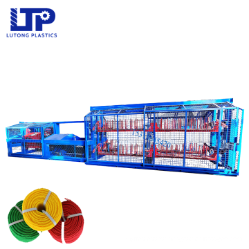 automatic rope making machinery plastic twisted rope twisting machine twisted pet yarn  rope machine